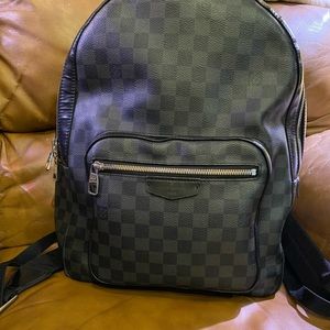 Louis Vuitton Josh Backpack Damier Graphite